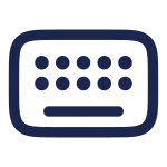 Keyboard SVG Icon